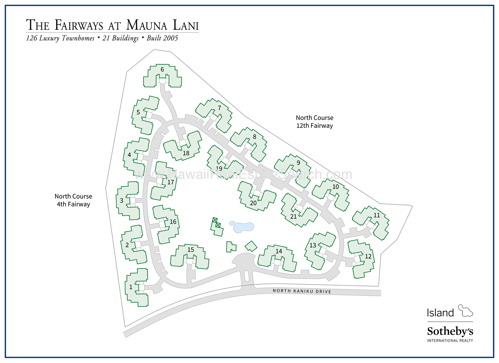 fairways at mauna lani map